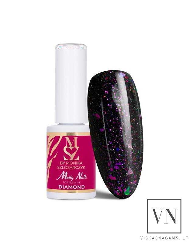 MOLLY TOP DIAMOND NIGHT SKY viršutinis sluoksnis su blizgučiu, 7g