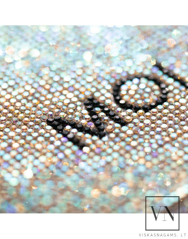 Nagų lempa LED/UV MOLLY CRYSTAL V9 su veidrodiniu dugnu, 36W 3