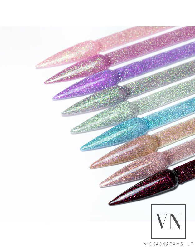 MOLLY NAILS šviesą atspindintis gelinis lakas, Nr.687 2