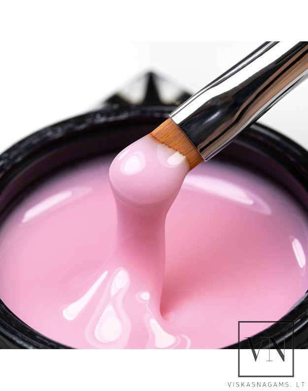 MOLLY NAILS BUILDER FRENCH PINK savaime išsilyginantis gelis, 15g