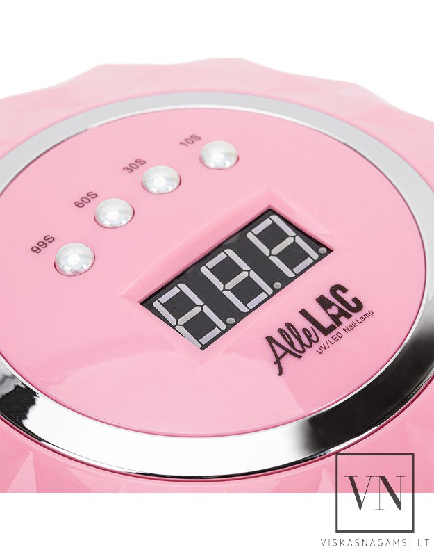 Nagų lempa LED/UV ALLELUX Y13 PINK, 248W 2