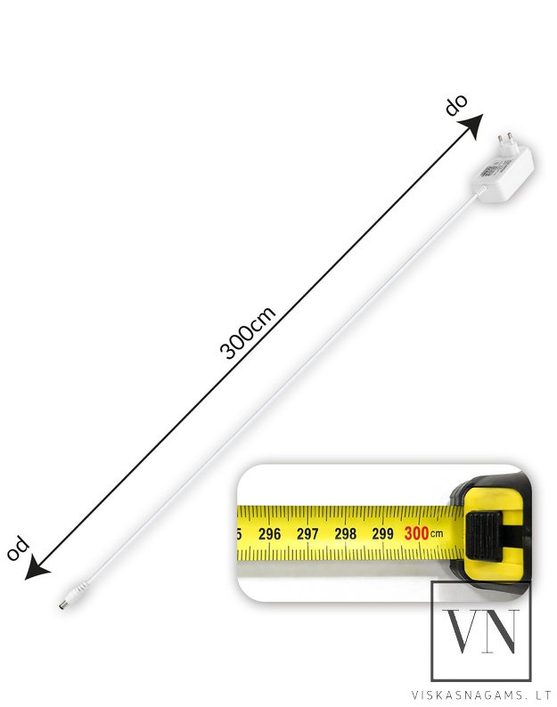 Nagų lempa LED/UV ALLELUX Y13 PINK, 248W 6