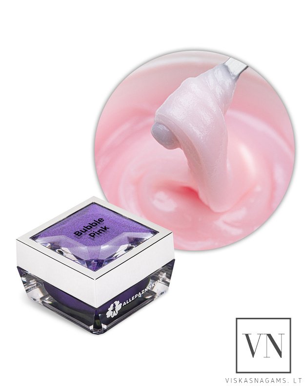POLYGEL BUBBLE PINK polygelis, 15g