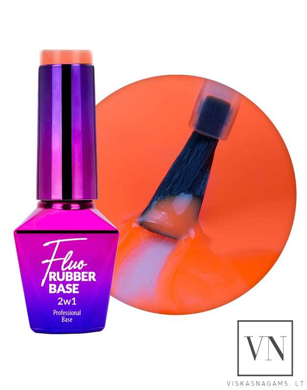 DOVANA - MOLLY LAC FLUO neoninė kaučiukinė bazė, 10g