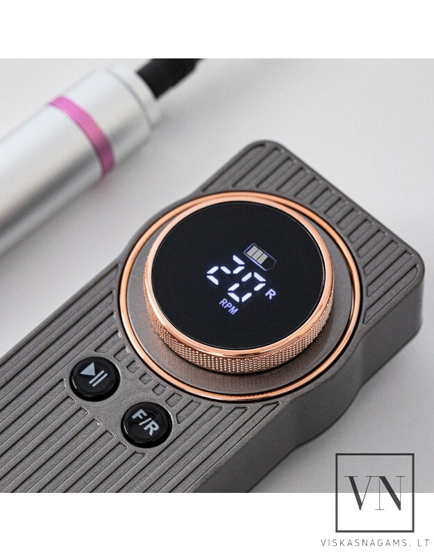 Įkraunama nagų freza GREY 108, 50W 2