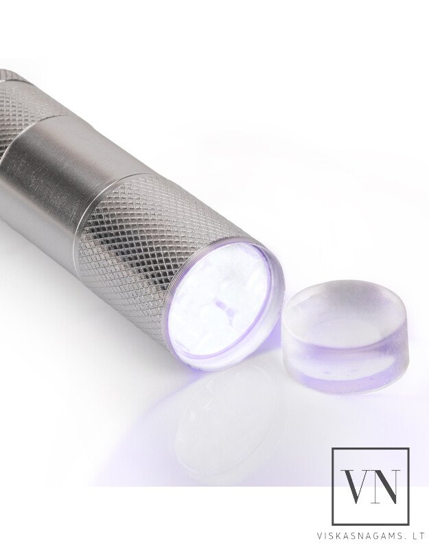 MINI nagų lempa LED/UV su štampuokliu, 9W 2