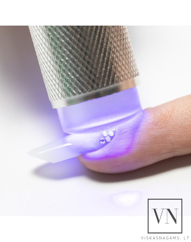 MINI nagų lempa LED/UV su štampuokliu, 9W 4