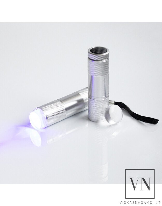 MINI nagų lempa LED/UV su štampuokliu, 9W 3