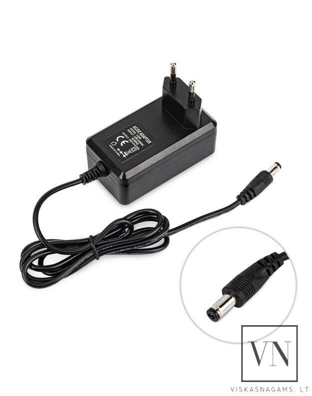 Laidas nagų lempai - 24 V 0,95 A kintamosios/nuolatinės srovės maitinimo šaltinis