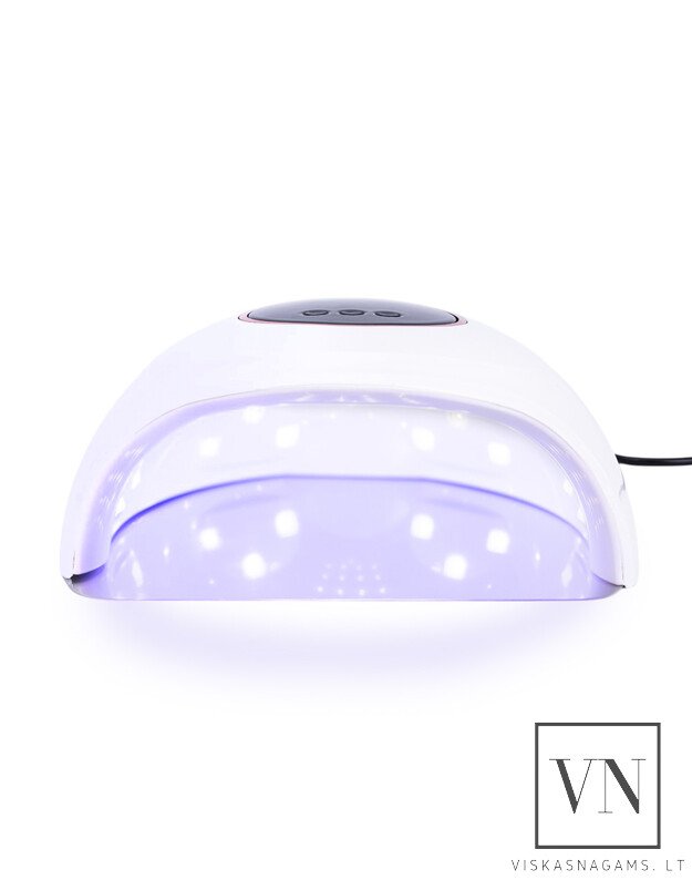 Nagų lempa LED/UV T13 su veidrodiniu dugnu, 72W 1