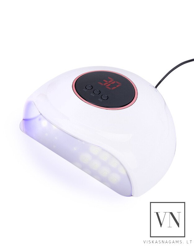 Nagų lempa LED/UV T13 su veidrodiniu dugnu, 72W