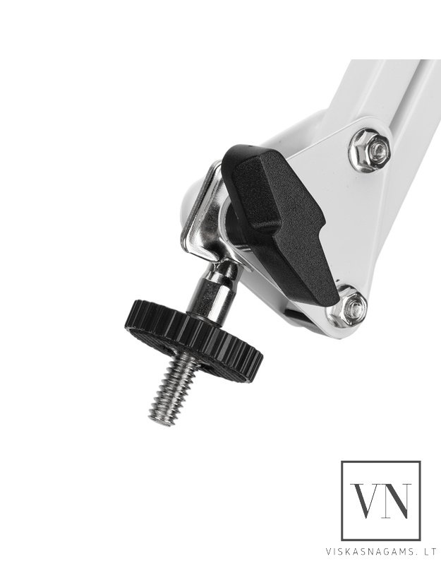 Nagų lempa LED/UV MOLLY V10 su veidrodiniu dugnu ir stovu pedikiūrui, 36W 7