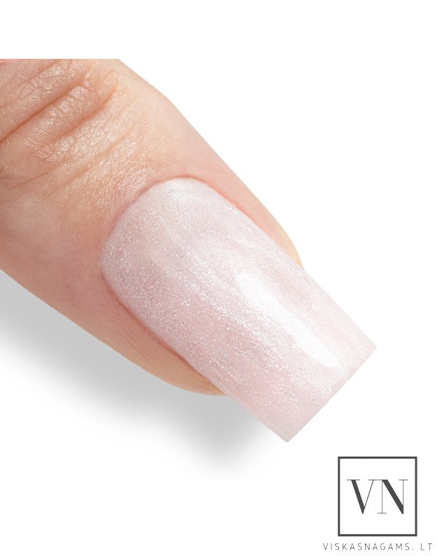 ALLELAC TIXO HARD SPARKLE LIGHT PINK kietasis tiksotropinis gelis, 45g 2