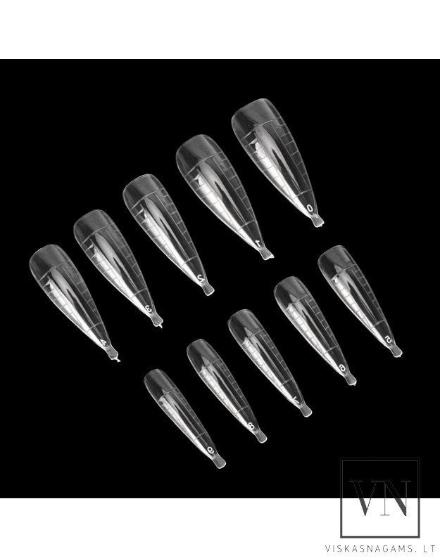 Viršutinės polygelio formos ALMOND K-10, 120vnt. 1