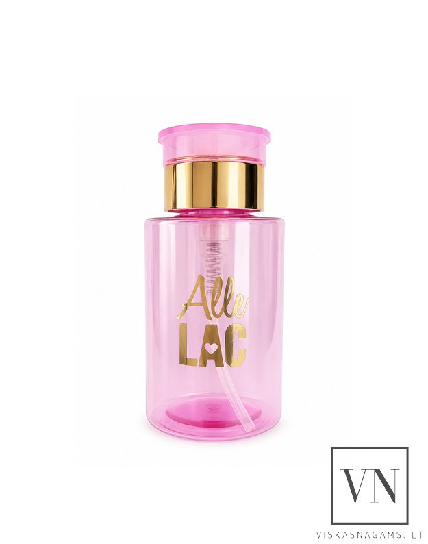 ALLELAC PINK dozatorius skysčiams su pompa – 200 ml, buteliukas