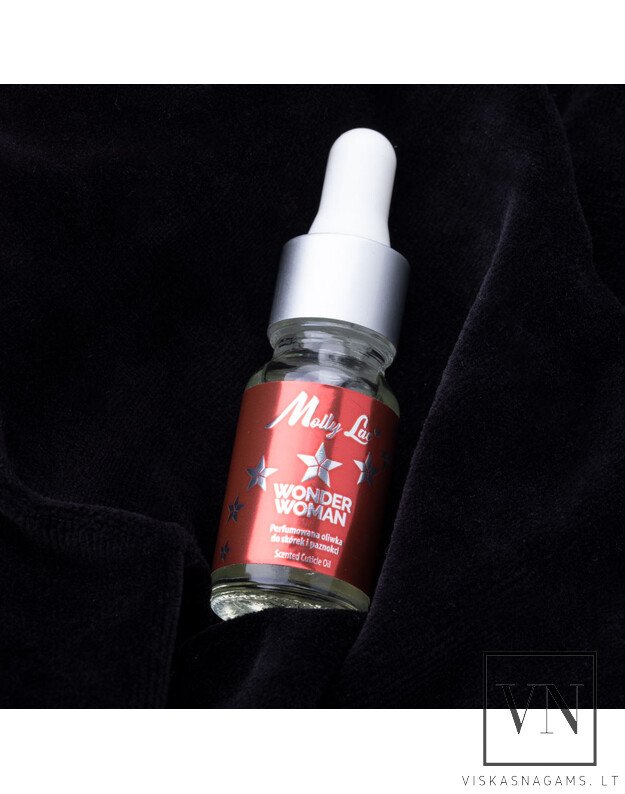 Aliejukas nagų odelėms su pipete WONDER WOMAN PARFUM, 10ml 2