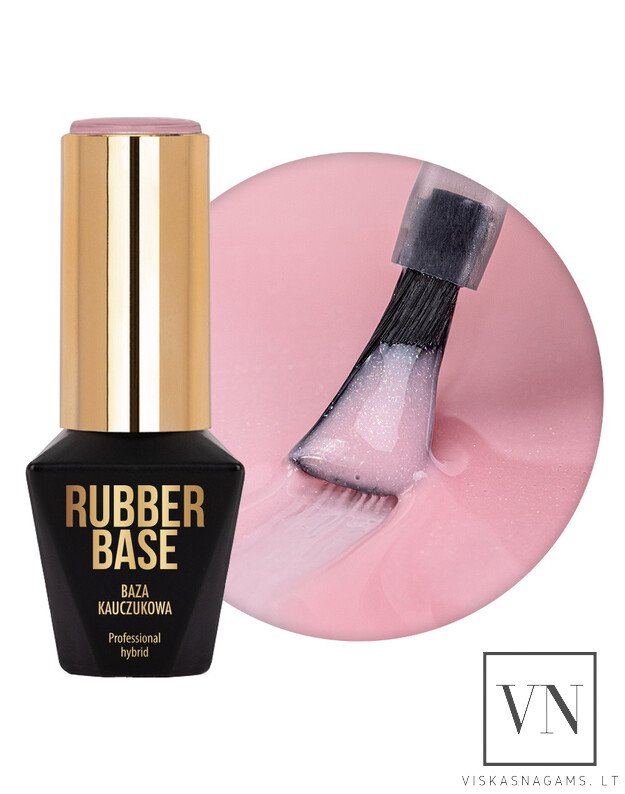 RUBBER SPARKLING MOUSSE bazė, 10g