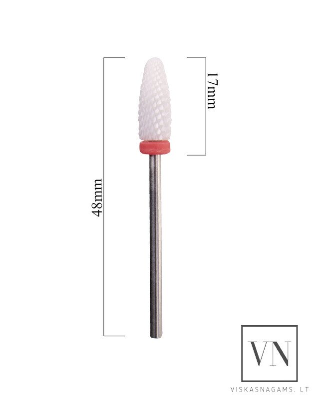 Keramikinis antgalis RED Trich Cylinder F 3/32 2 Keramikinis antgalis RED Trich Cylinder F 3/32 2