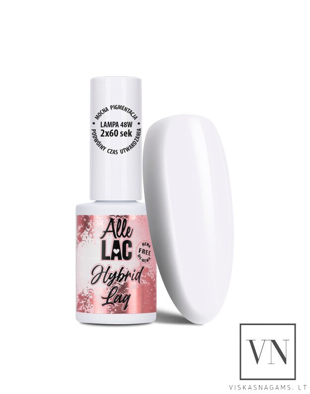 ALLELAC gelinis lakas EXTRA WHITE