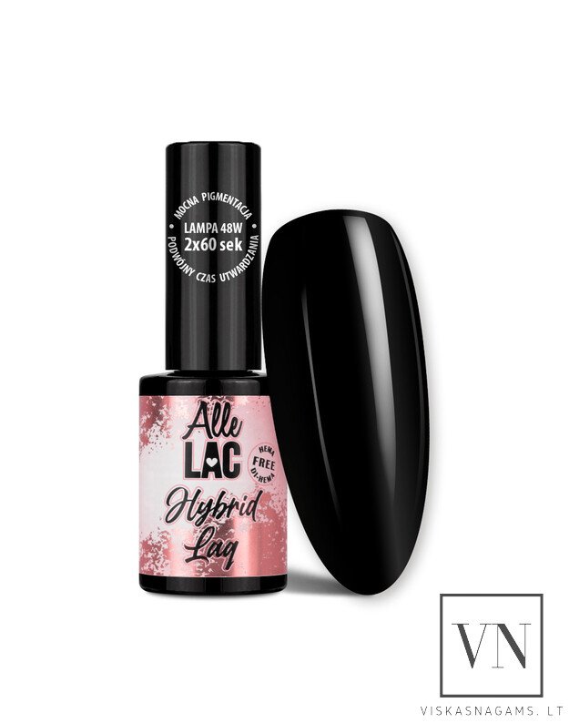 ALLELAC gelinis lakas EXTRA BLACK