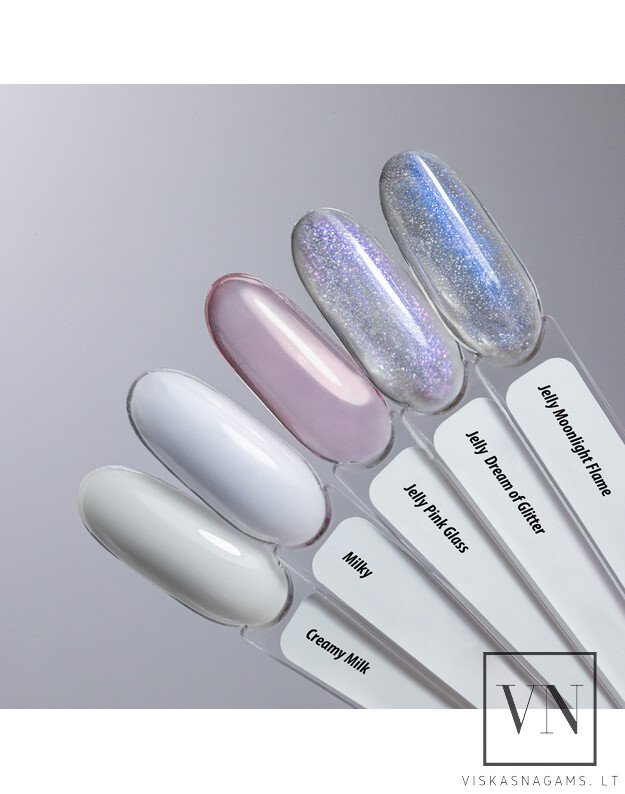 NTN PREMIUM JELLY DREAM OF GLITTER stovintis, statybinis gelis, 30g 4
