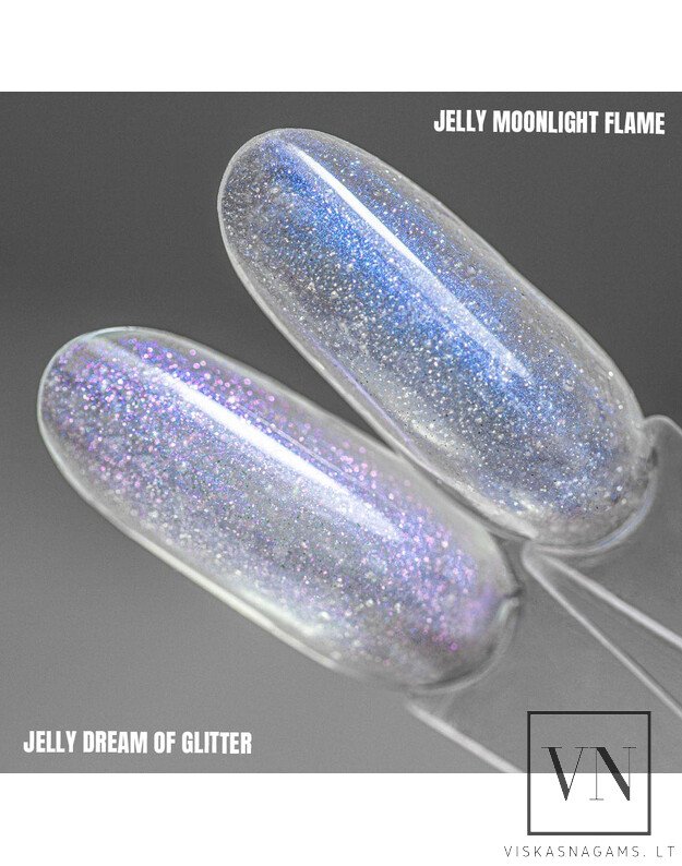 NTN PREMIUM JELLY DREAM OF GLITTER stovintis, statybinis gelis, 30g 3