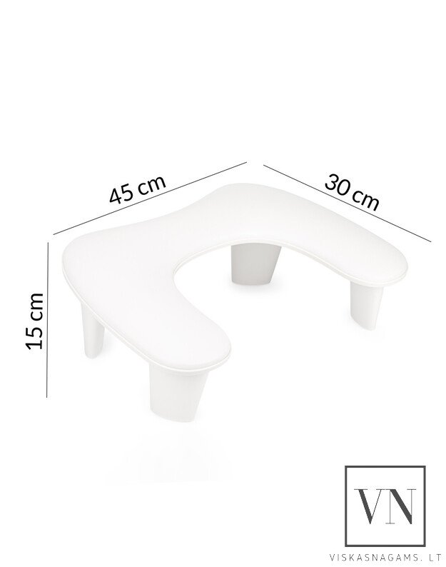 Porankis manikiūrui MOLLY NAILS WHITE 2