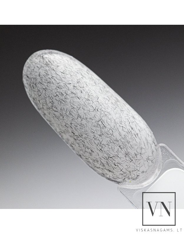 MOLLY TOP COTTON MATT SWEATER BLACK matinis viršutinis sluoksnis su spalvotomis dalelėmis, 10g 1