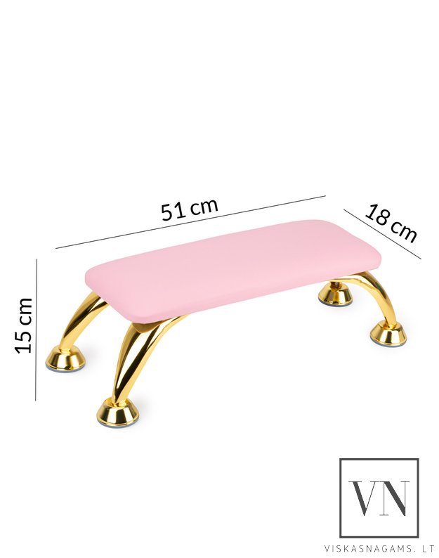 Porankis manikiūrui ALLELAC PINK GOLD 4