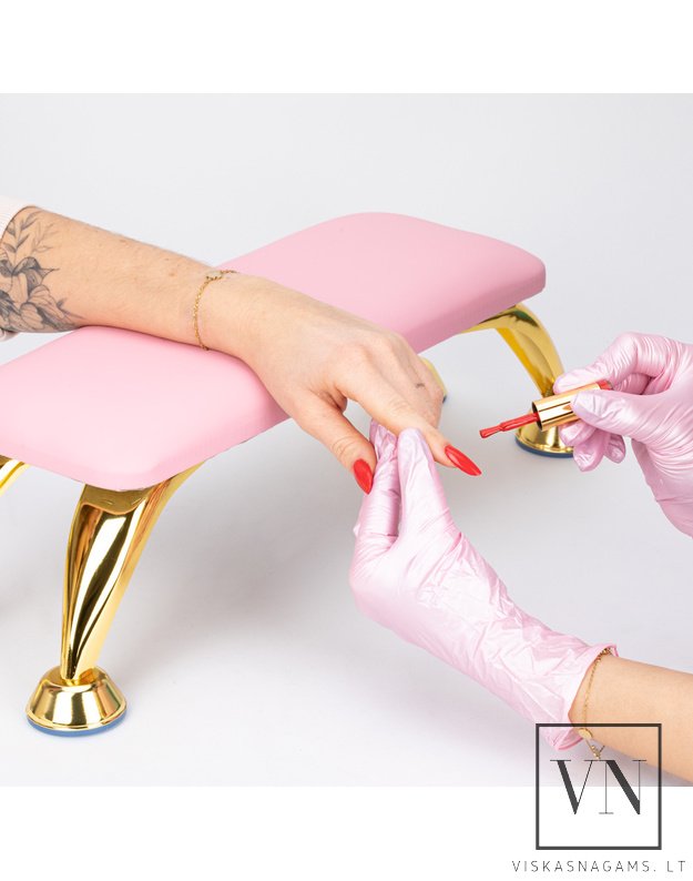 Porankis manikiūrui ALLELAC PINK GOLD 1