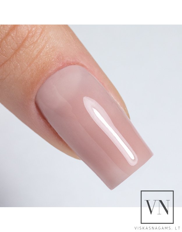 MOLLY NAILS BUILDER NUTTY NUT stovintis, nenutekantis gelis, 15g