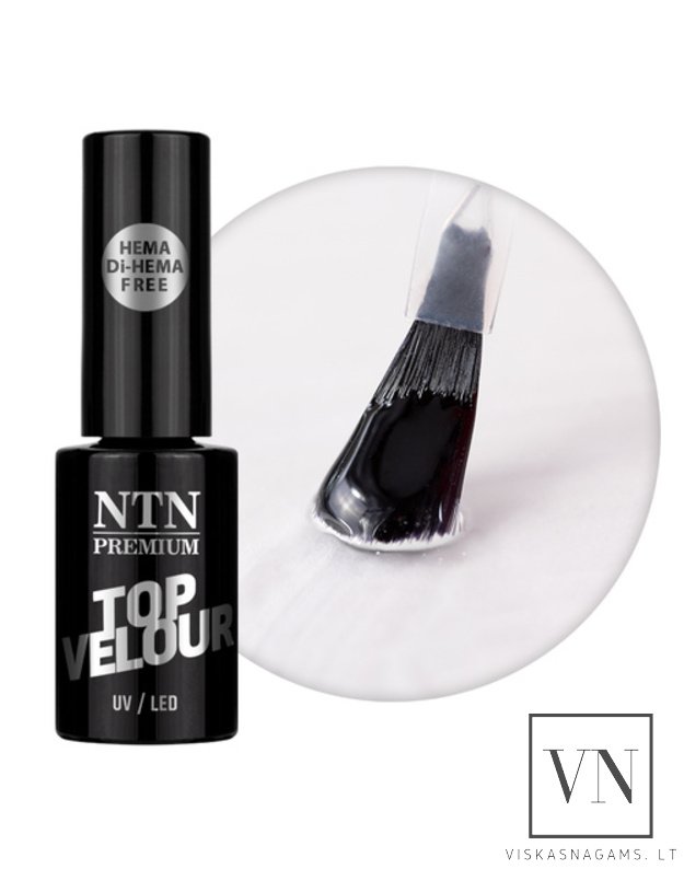 VELOUR TOP matinis viršutinis gelinio lako sluoksnis, 5g