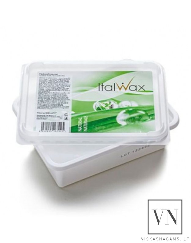 ItalWax NATURAL kosmetinis parafinas, 500ml
