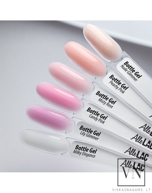 ALLELAC BOTTLE GEL gelis buteliuke, LILY GLIMMER