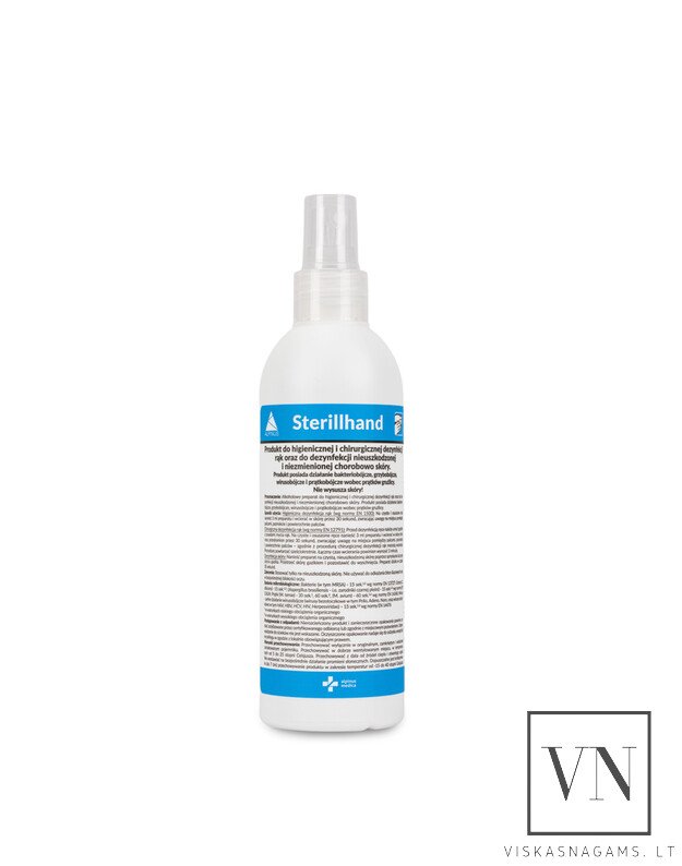 STERILLHAND rankų ir odos dezinfekavimo priemonė, 250ml