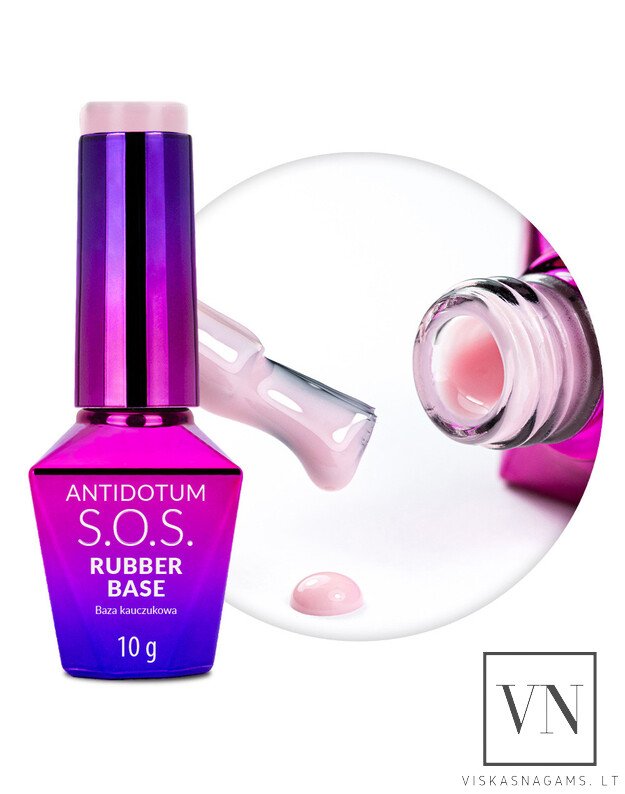 S.O.S. ANTIDOTUM RUBBER BASE COTTON CANDY kaučiukinė bazė, 10g