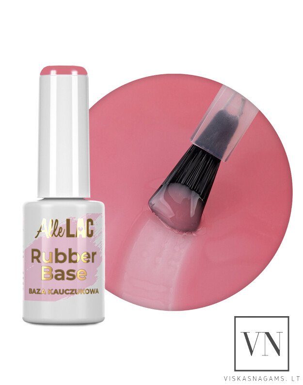 ALLELAC RUBBER BASE NUDELICIOUS elastinga kaučiukinė bazė Nr.8, 7g