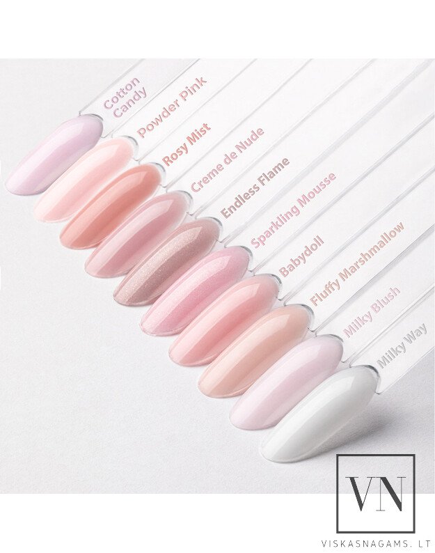 S.O.S. ANTIDOTUM RUBBER BASE POWDER PINK kaučiukinė bazė, 15g 4
