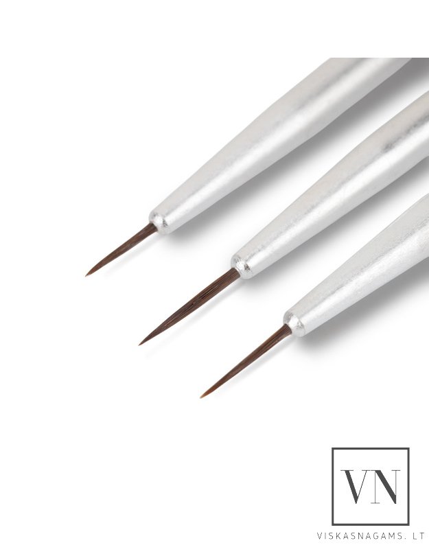 3vnt. teptukų rinkinys, BLACK