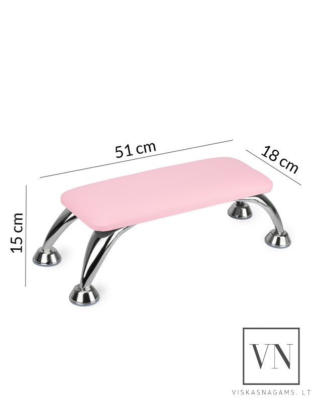 Porankis manikiūrui ALLELAC PINK SILVER 5