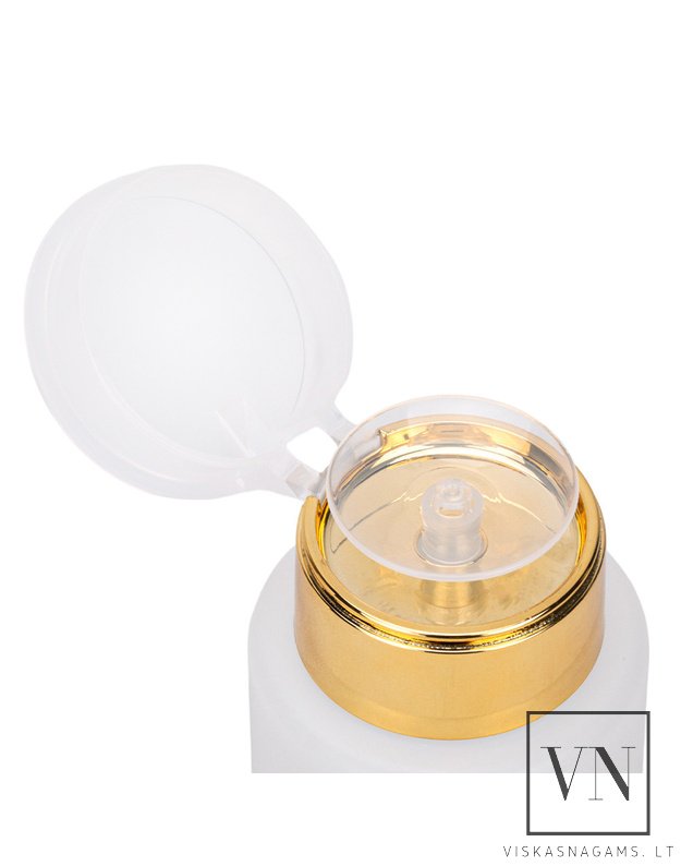 MOLLY NAILS dozatorius skysčiams su pompa – 150 ml, buteliukas