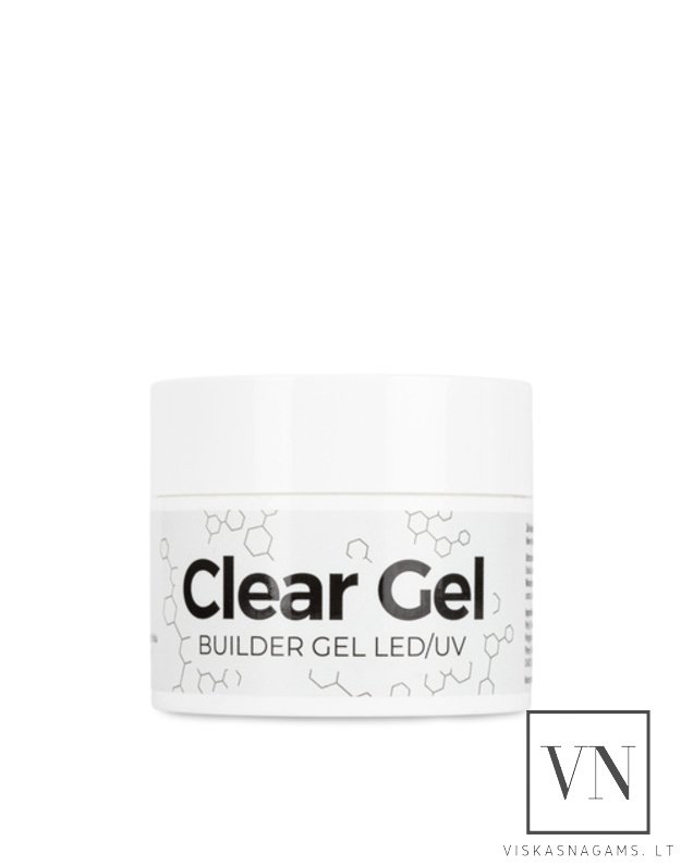 NTN CLEAR GEL vienfazis UV/LED gelis, 50g 1