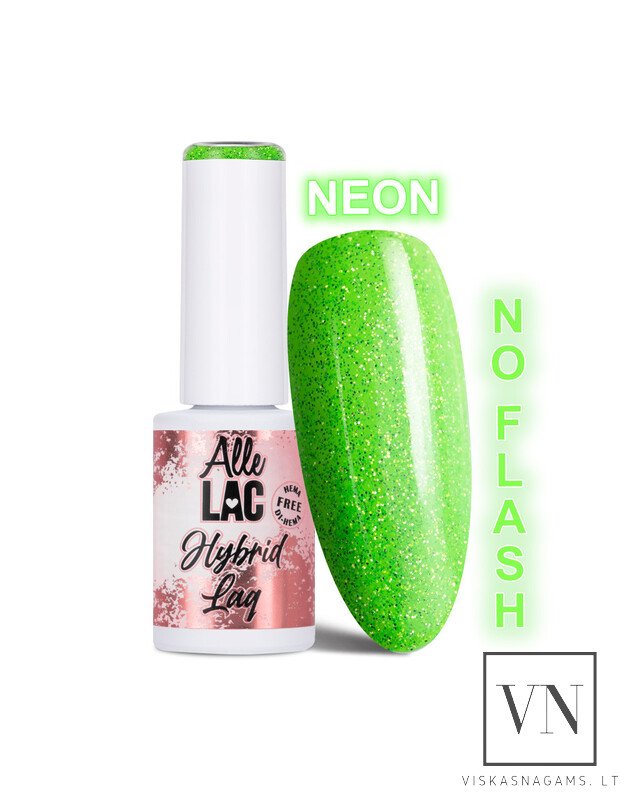 ALLELAC gelinis lakas FLASH GREEN 1
