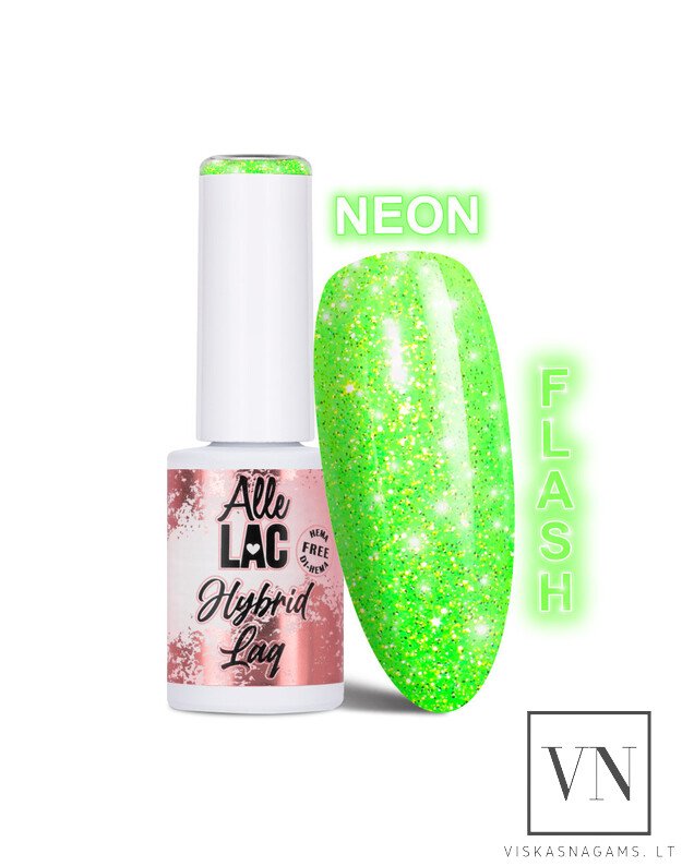 ALLELAC gelinis lakas FLASH GREEN