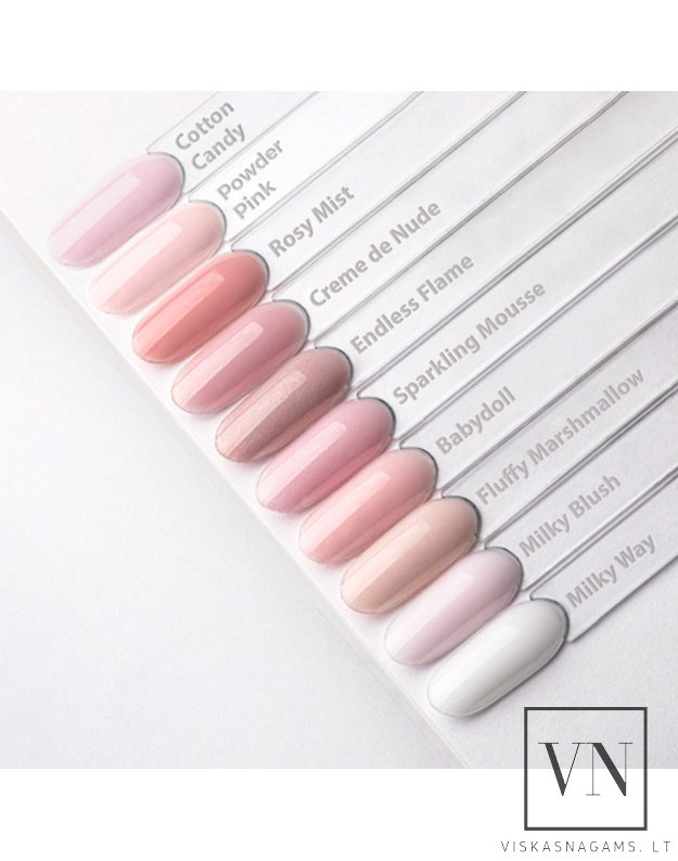 S.O.S. ANTIDOTUM RUBBER BASE POWDER PINK kaučiukinė bazė, 10g 4