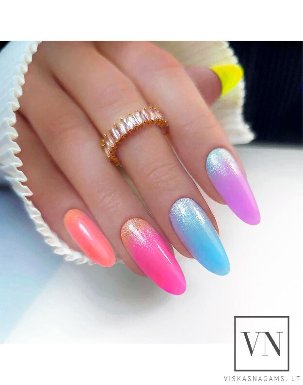 MOLLY NAILS BY MONIKA BABY BLUE savaime išsilyginantis gelis, 15g 10