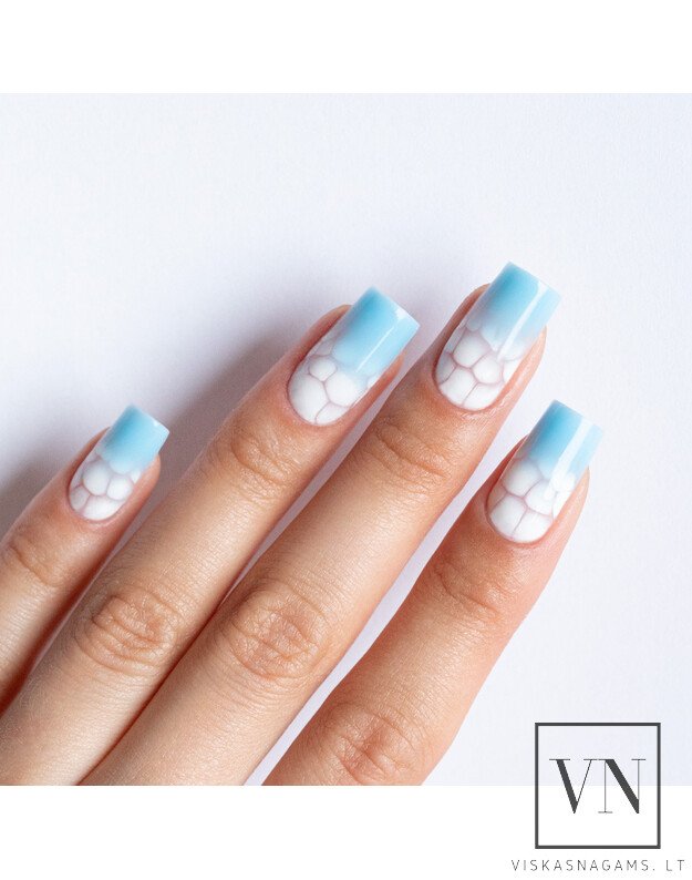 MOLLY NAILS BY MONIKA BABY BLUE savaime išsilyginantis gelis, 15g 6