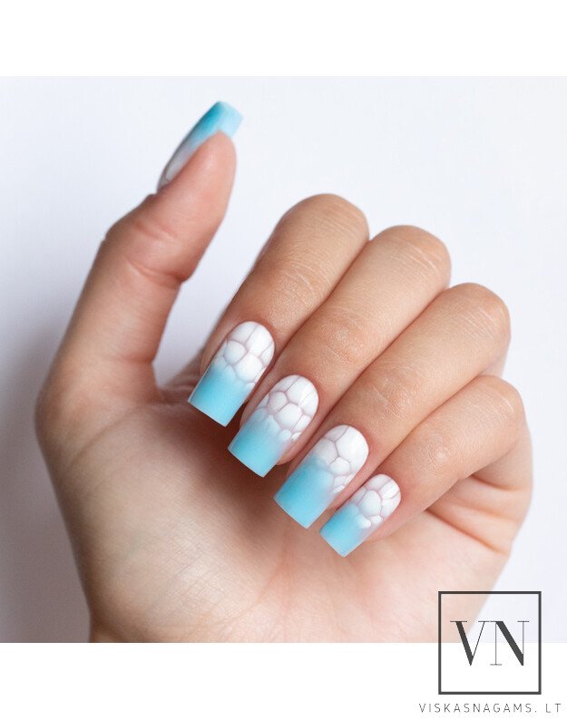 MOLLY NAILS BY MONIKA BABY BLUE savaime išsilyginantis gelis, 15g 5