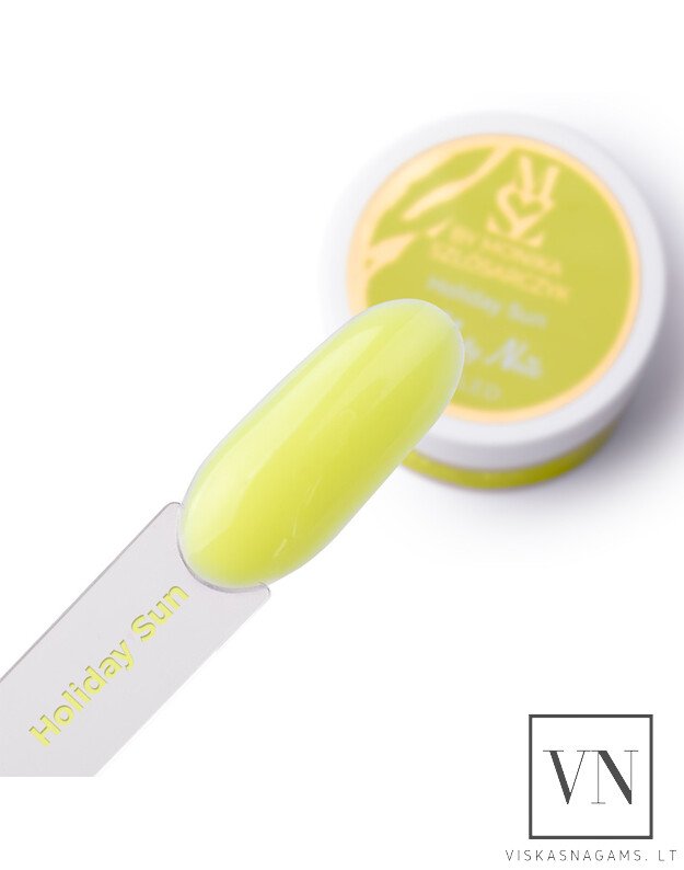 MOLLY NAILS BY MONIKA HOLIDAY SUN savaime išsilyginantis gelis, 15g 2