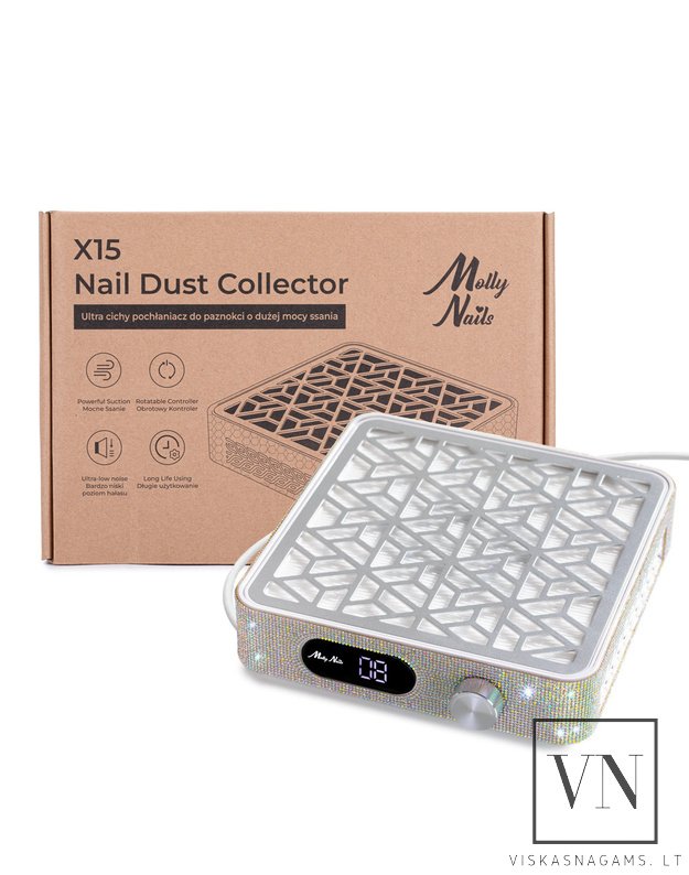 41W dulkių surinkėjas MOLLY X15, CRYSTAL 5